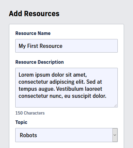 hubdb resources app step 6